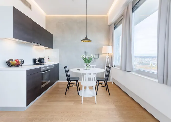 Appartement Exklusives Skyline-view Loft - Naehe Zentrum