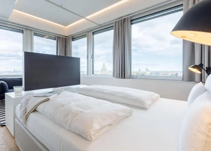 Exklusives Skyline-view Loft - Naehe Zentrum Appartement *