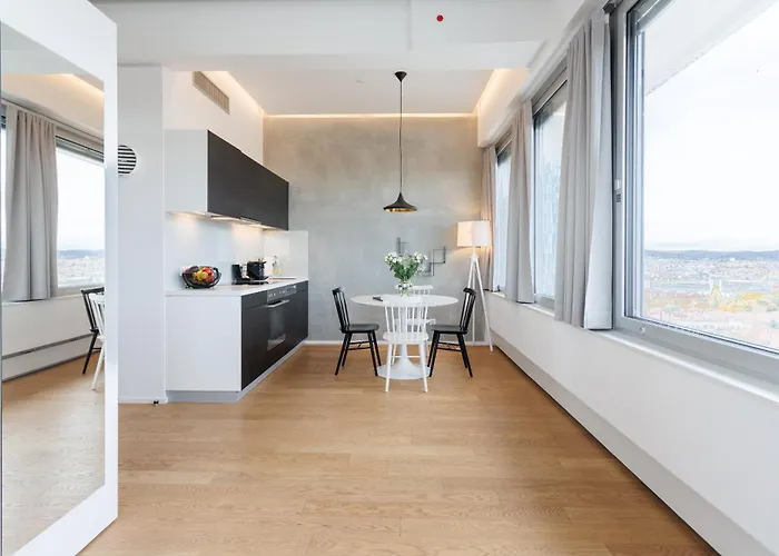 Exklusives Skyline-view Loft - Naehe Zentrum * Βιέννη