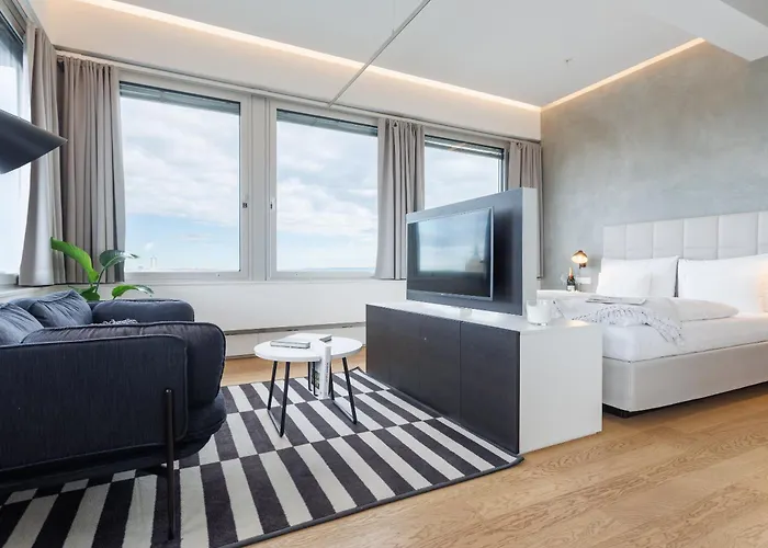 Exklusives Skyline-view Loft - Naehe Zentrum Appartement Vienne